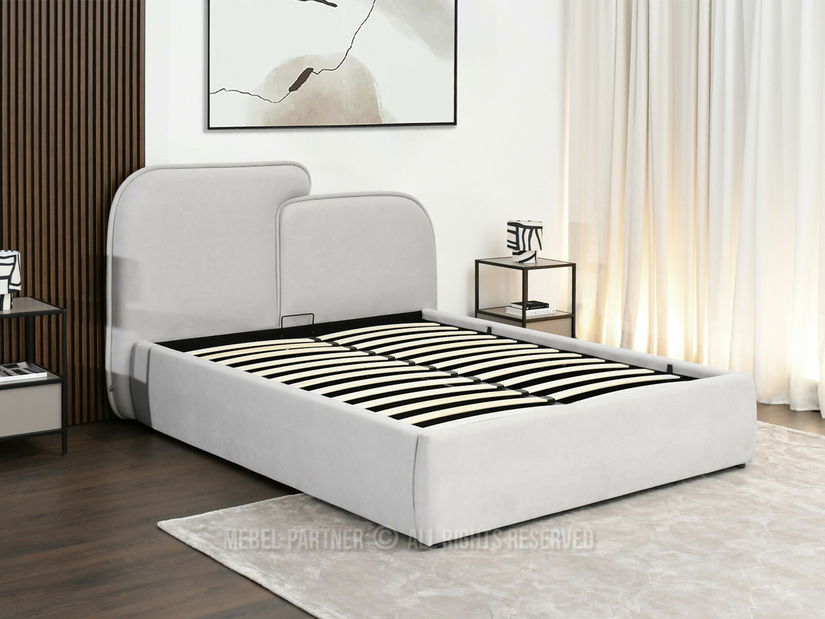 Manželská posteľ 160 cm Respondio 160 (sivá)