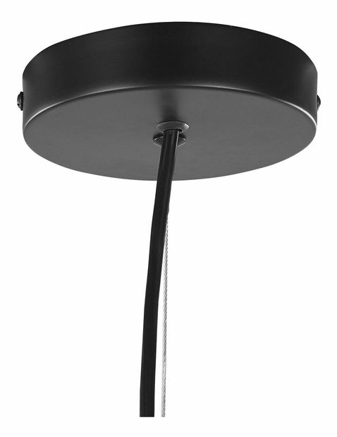 Függesztett lámpa Barbro (fekete)