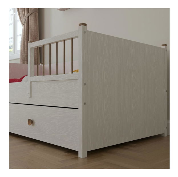 Egyszemélyes ágy Franc 73 (fehér fa)