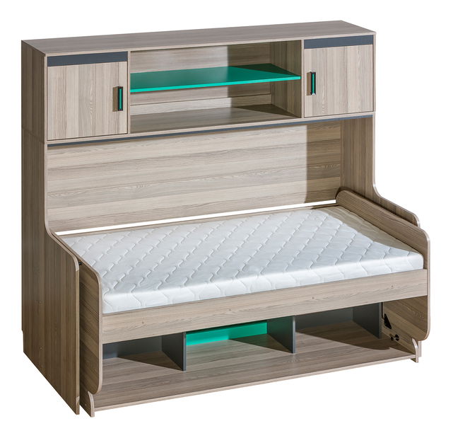 Jednostruki krevet 90 cm Ulmo U16 (s podnicom) 