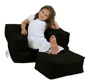 Fotoliu puf Kiddo (Negru)