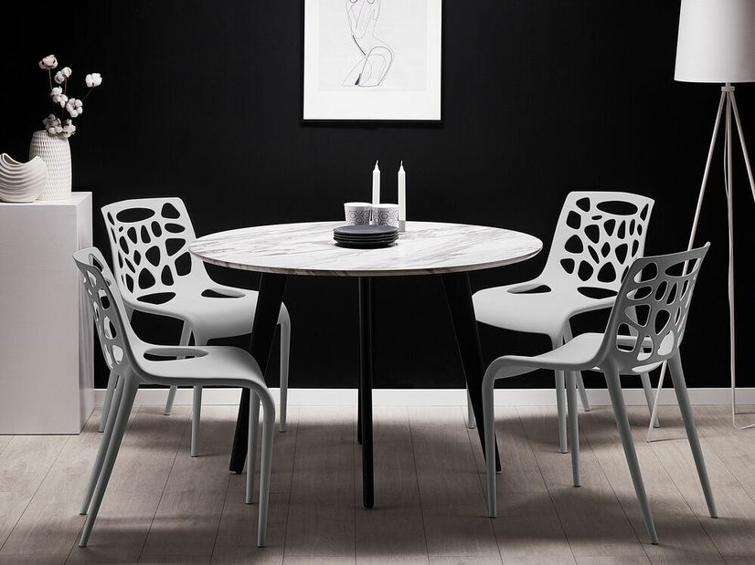 Jedálenská stolička Margam (svetlosivá)