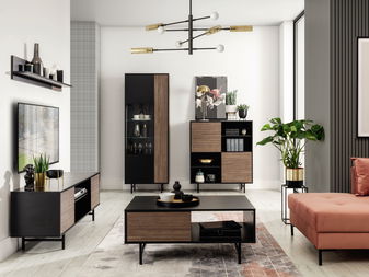 Dnevni boravak Presto 1 (crna mat + captains deck)