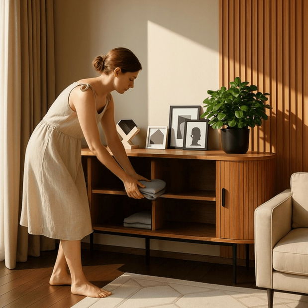 Ormarić Trisha 180 (hrast) 