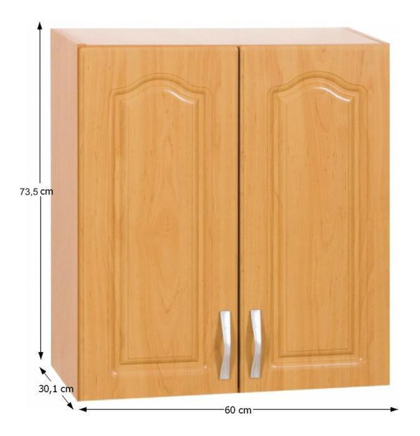 Dulap superior de bucătărie Leite MDF klasik W60