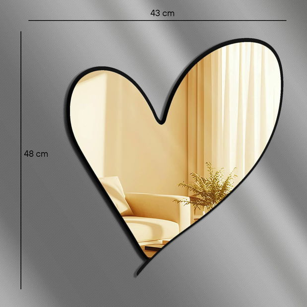 Zrkadlo Ozi 6 (zlatá)