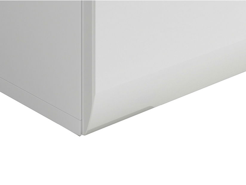 PC asztal Azteca Trio BIU1D1S/8/12 (Fehér + Fényes fehér)