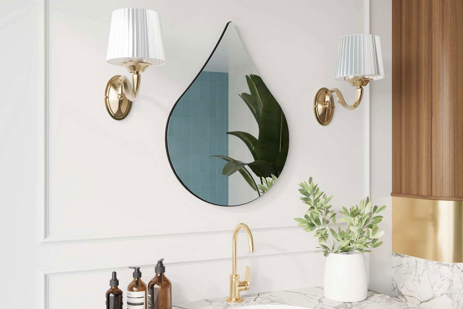 Zrkadlo Dami (čierna)