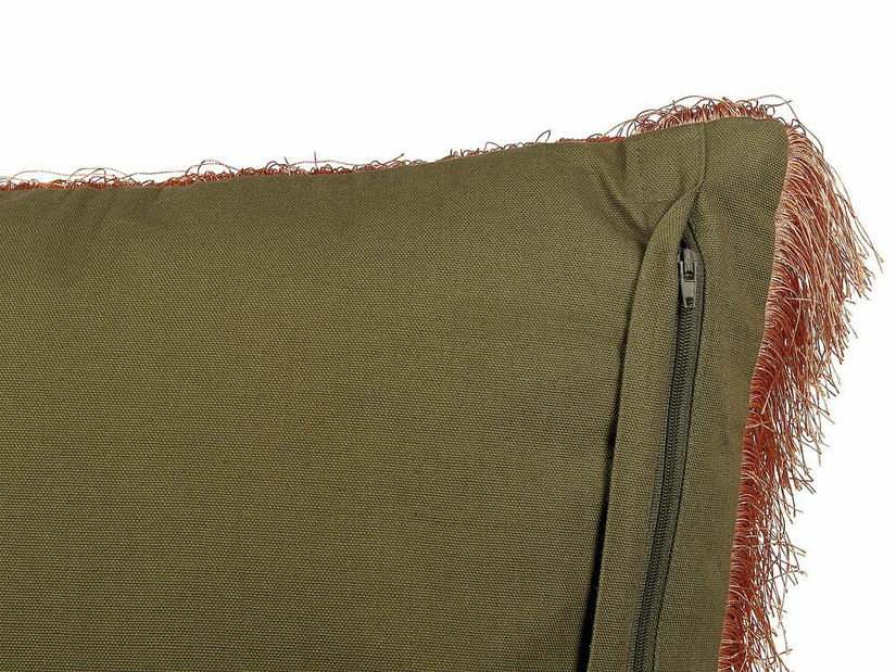 Set 2 buc perne decorative 45 x 45 cm Miranda (albastru + portocaliu