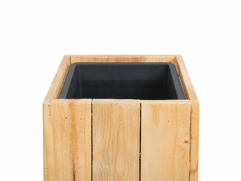 Kvetináč SALEM 50x24x24 cm (drevo) (svetlé drevo)