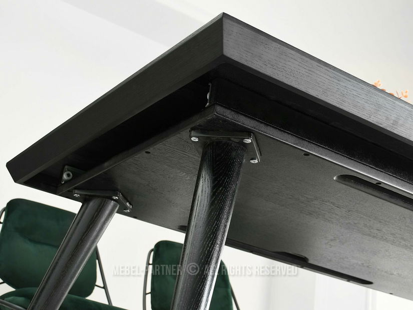 Masă sufragerie Reitero (negru)