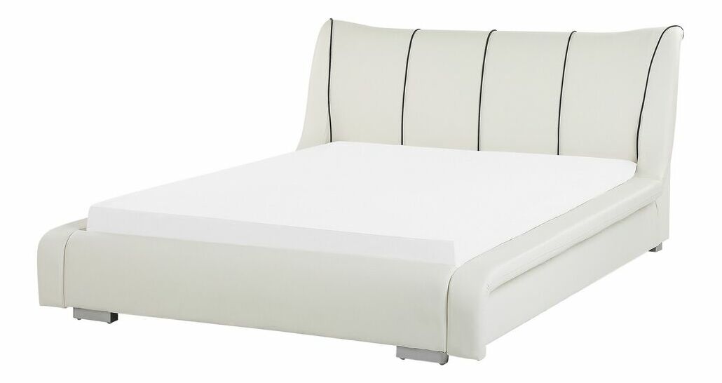 Vízágy 160 cm Anais (fehér) (ágyráccsal és matraccal)