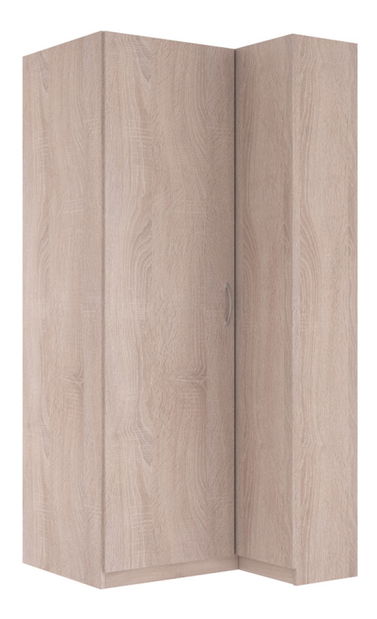 Rohová šatníková skriňa Decodom Rio 2DV