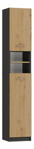 Kupaonski ormarić Maestra 5 (antracit + hrast artisan)