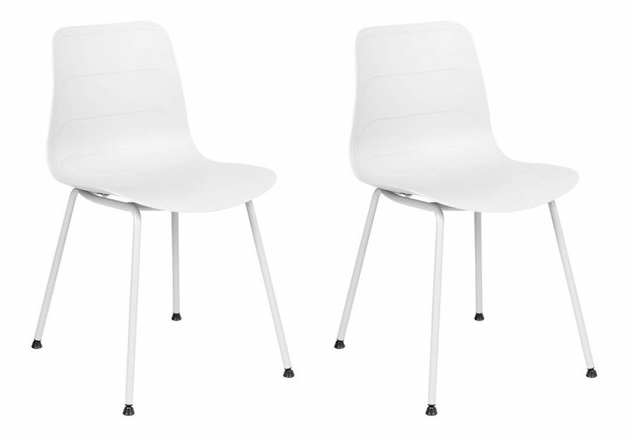 Set blagovaonskih stolica (2 kom.) Looza (bijela)