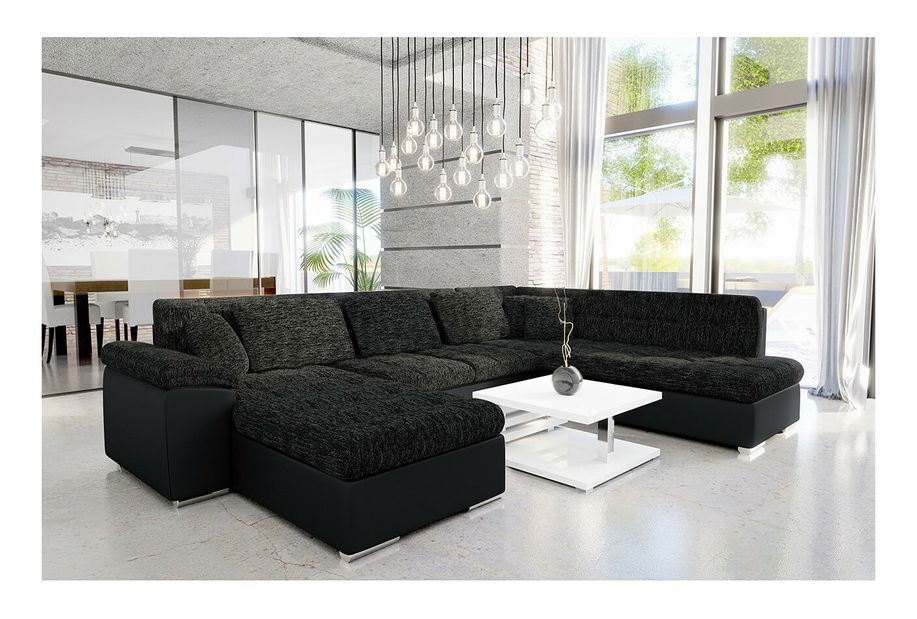 Kutna garnitura Talina s funkcijom spavanja (desna U) (Kronos 09 + Kronos 09 + Paros 05)