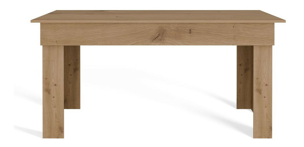 Masă de sufragerie Mostrarse 1 (stejar artisan) (pentru 6 persoane)