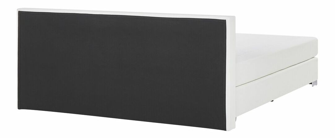 Franciaágy Boxspring 180 cm PREMIER (matracokkal) (fehér)