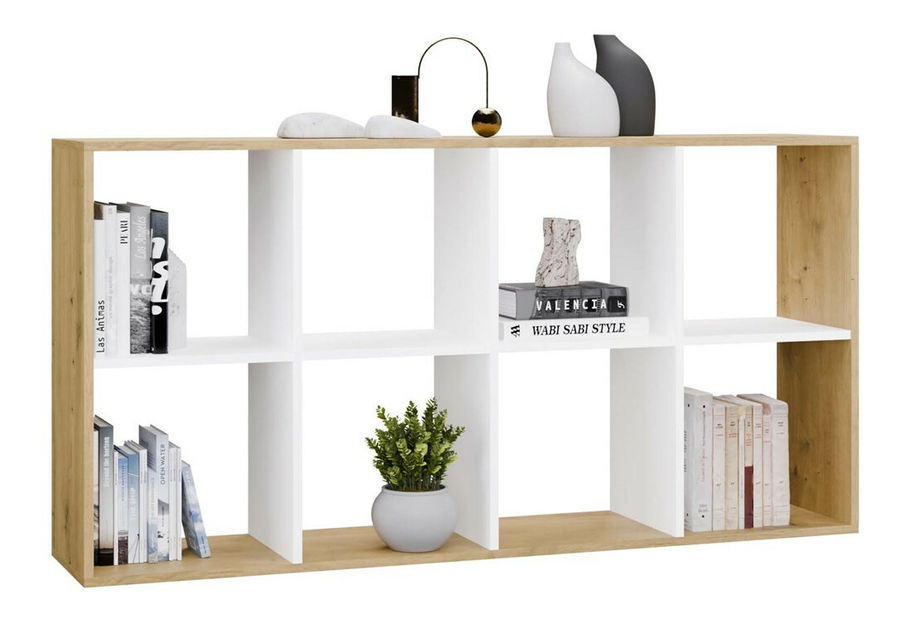 Raft Metros 4 (stejar artisan + alb)