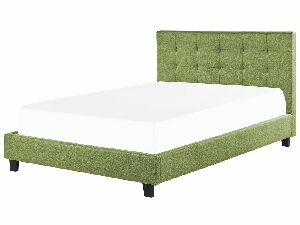 Bračni krevet 180 cm Rhiannon (zelena) (s podnicom)
