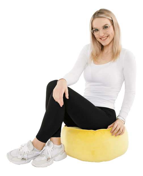 Taburete Keman (Galben)