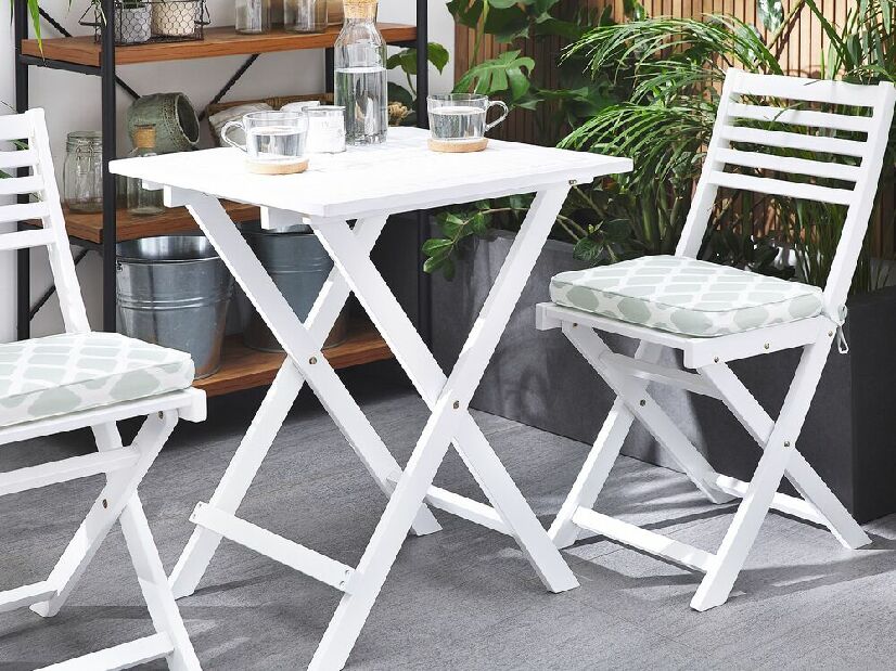 Bistro set FIJI (masiv) (boja mente)