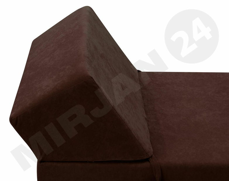 Rozkladacie kreslo Fabian (hnedá) *výpredaj