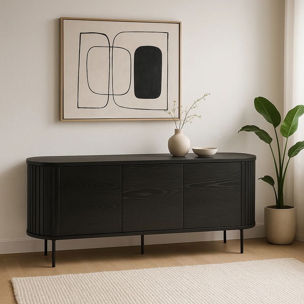 Dulap Back 160 (negru) 