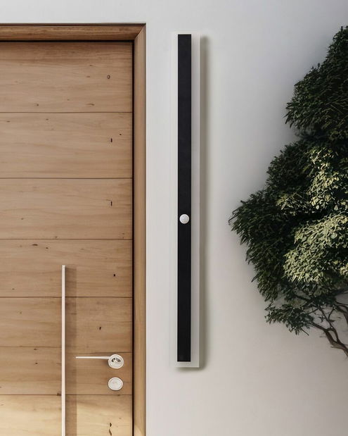 Fali kültéri lámpa 100 cm Sennett (fekete) 