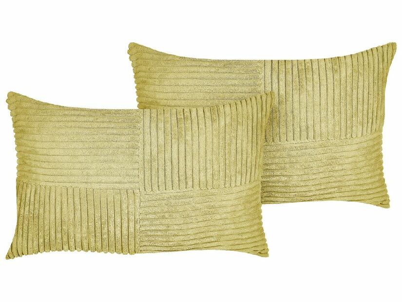 Set ukrasnih jastuka (2 kom.) 47 x 27 cm Milie (bijela)