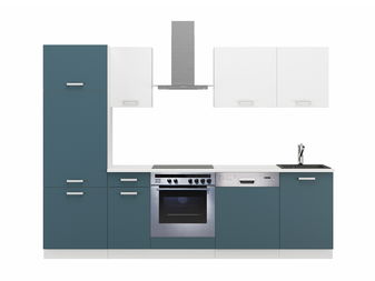 Konyha Tanith 270 cm (skagerrak + fehér) 