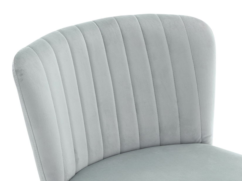 Set 2ks jedálenských stoličiek Archie DC 1183 (čierna + zlatá) 