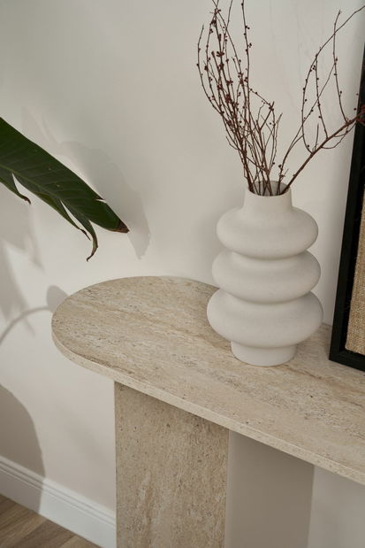 Konzolasztal Sirinda (travertin)