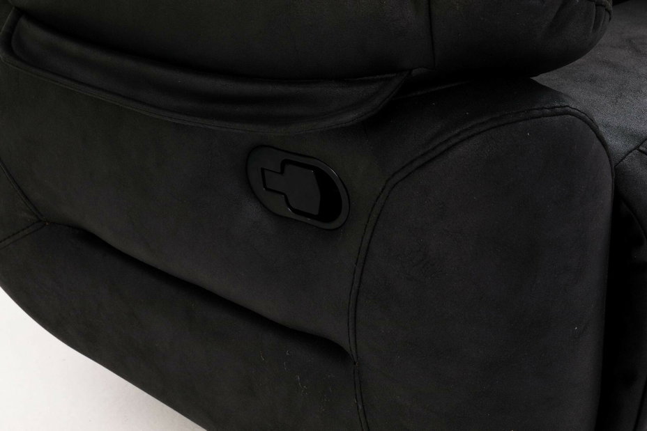 Állítható fotel Comforto E (fekete) 
