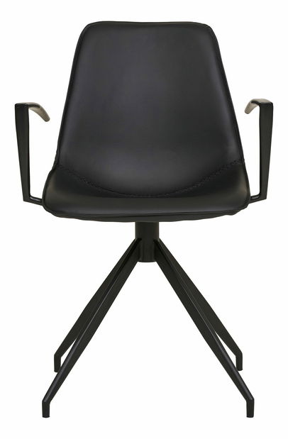 Jedálenská stolička Moteria 5 (čierna)