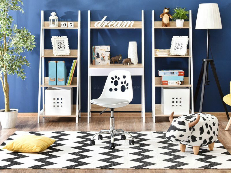 Scaun pentru copii Footy (gri + crom)