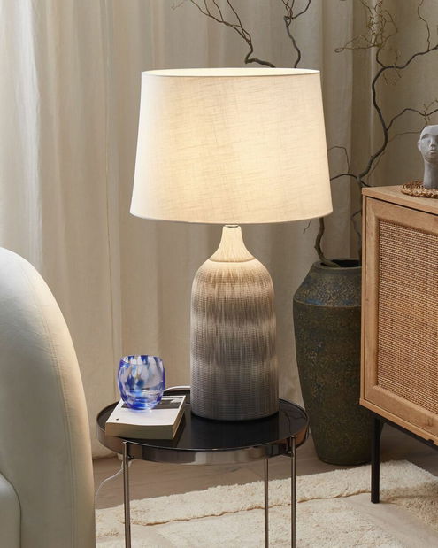 Asztali lámpa Guthrie (szürke)