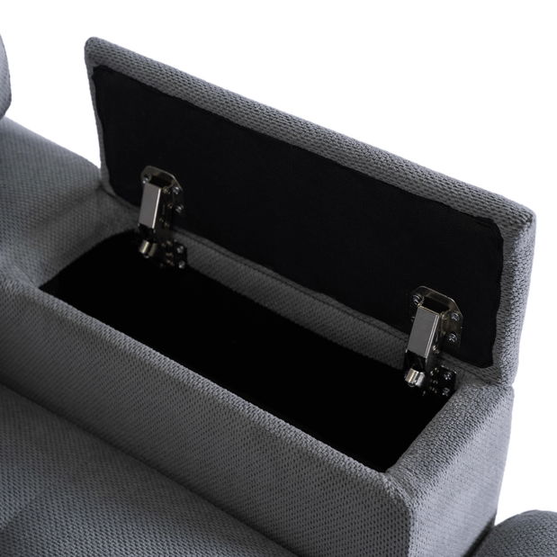 Kreslo Nuevos (svetlosivá) 