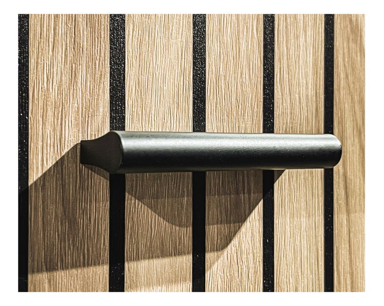 Botník Mablo F (antracit + dub artisan + čierna)