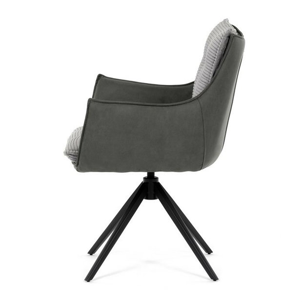 Jedálenská stolička Dumling (sivá)