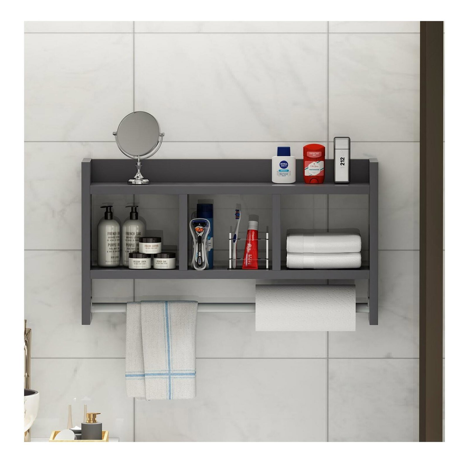 Polica Mediku 4 (antracit)