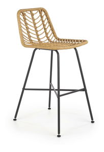 Scaun de grădină Holland H97 (natural + negru)