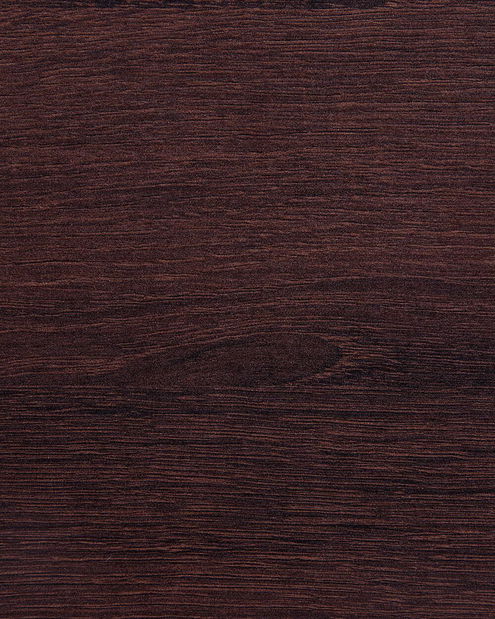 Nočný stolík ARVIE (MDF) (tmavé drevo) (2 zásuvky)