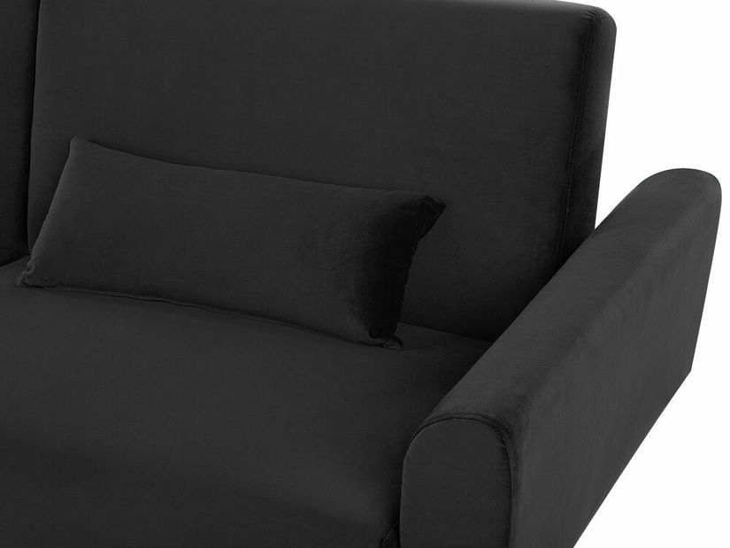 Háromszemélyes kanapé Ely (fekete)