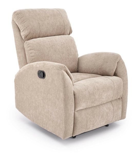 Relaxačné kreslo Bomber (béžová)