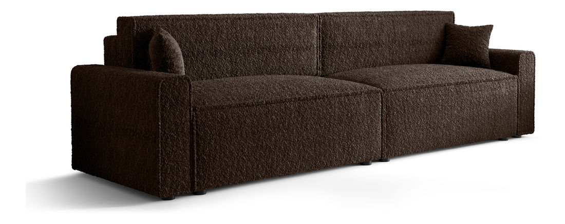 Pohovka dvojsedačka Mirage 2XBIS (tmavohnedá)