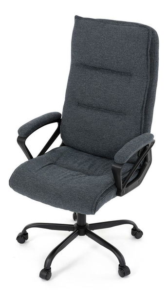 Irodai fotel Kuerten (fekete)