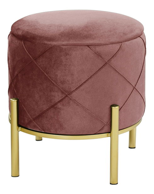 Taburete Solange (roz închis)