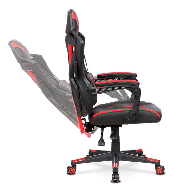 Kancelárske/herné kreslo Yarbun-Y322-RED (čierna + červená)