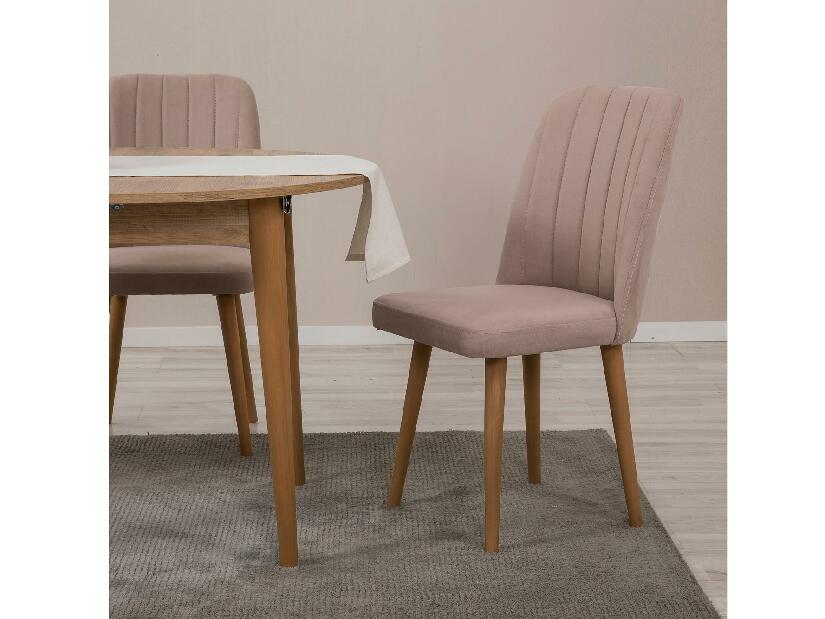 Set mobilier sufragerie Nidupo 4 (pin atlantic + piatră) (pentru 2 persoane)